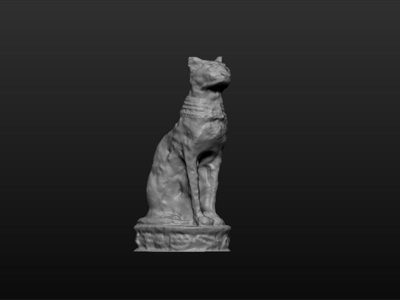 cat statue