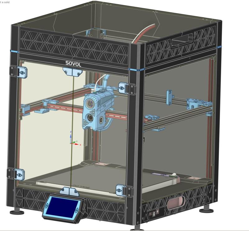 Sovol SV08 TOP HAT Side Exhaust