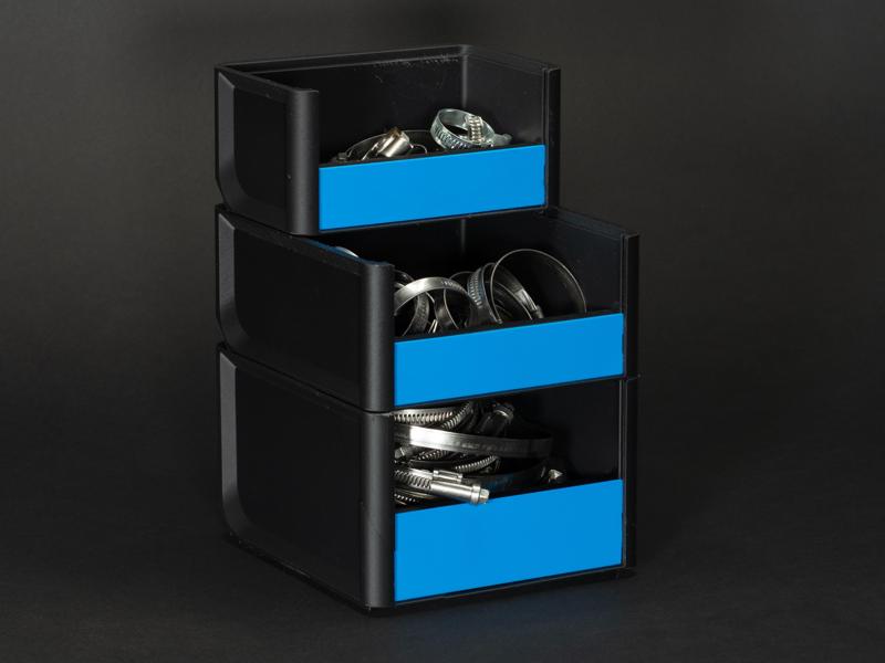 DIN Rail Picking Bin - XL Set