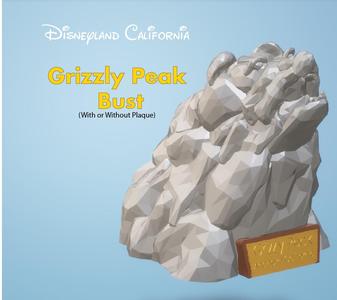 Grizzly Peak Bear Inspired Bust (Disneyland California Adventure) V2 (MORE BEAR LIKE!)
