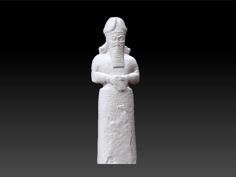 attendant assyrian - Nimrud - Temple of Nabu