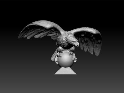 Eagle statue