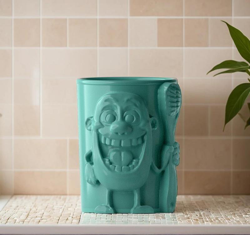 Happy Fella Toothbrush Vase