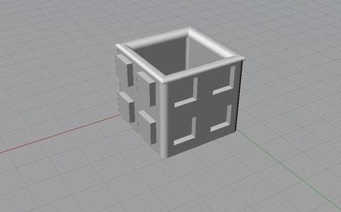Modular Cube Planter