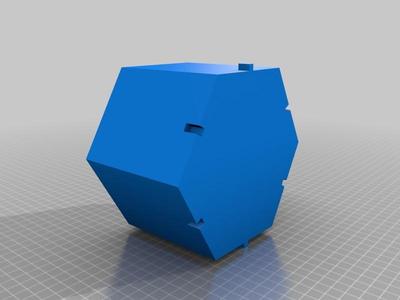 Hexagonal desk organizers