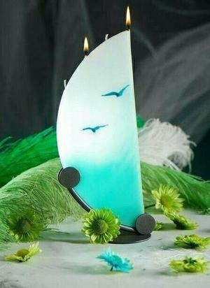 Candle model with support