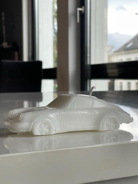 Porsche 930 WAX CANDLE MOLD 1:18