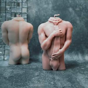 Serious man torso