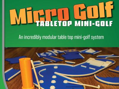 Micro-Golf A tabletop mini-golf system