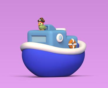 Ship with Parrot