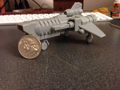 BSG Viper Mk II inspired from Kerbal Space program replica
