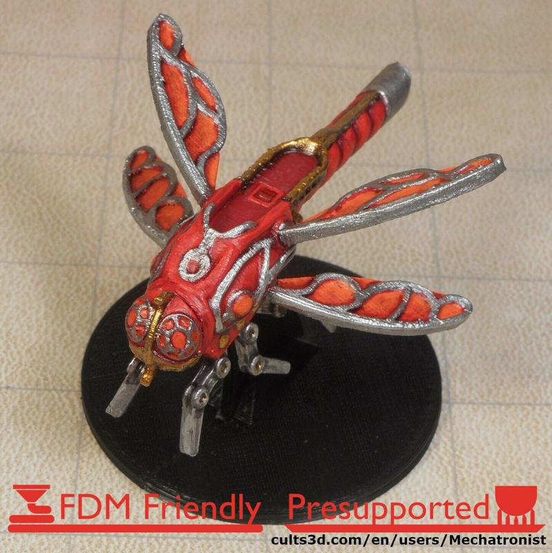 Insect Fantasy Flying Ship Compatible with DnD Spelljammer