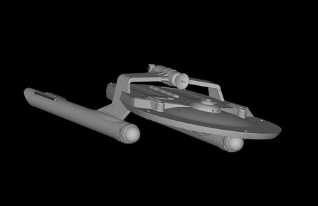 TOS Miranda class: Star Trek starship parts kit expansion #20