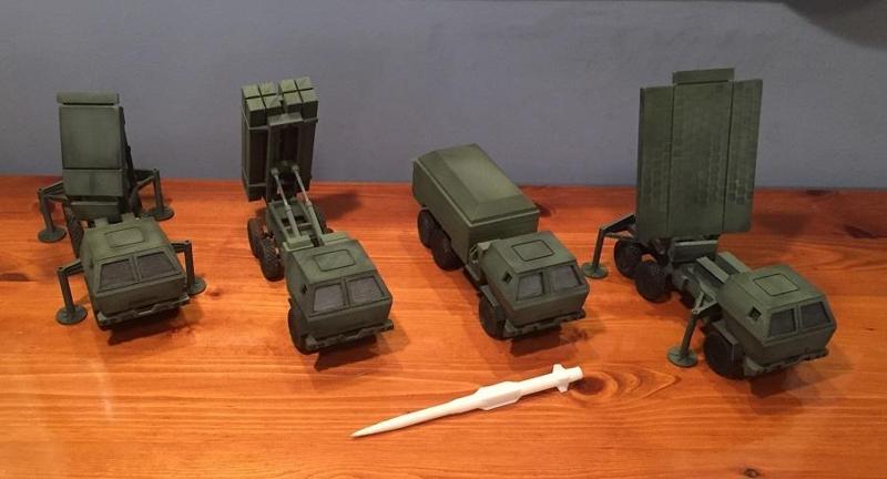 MEADS 3D Printed Models