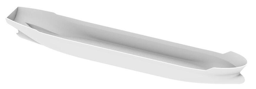 Bulk cargo ship hull