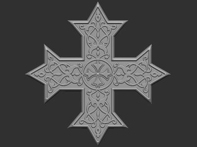 carved cross
