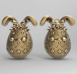 easter egg bunny decor 3