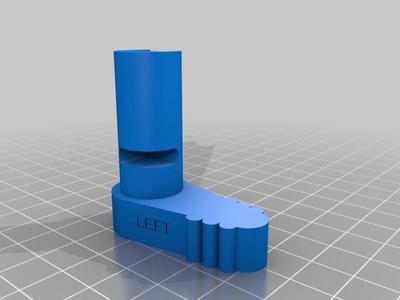 Left lock for table tennis support