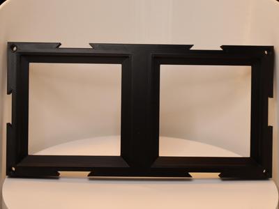 Mountable Packout Bin Keeper: Double Small Bin