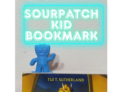sour patch kid bookmark