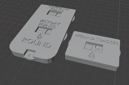 Elders Command Point/Victory point/Round counter + Wound