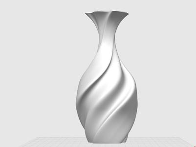 Silk Waterfall Vase 205*105mm