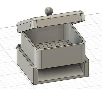 Food Waste Bin with Water drainage