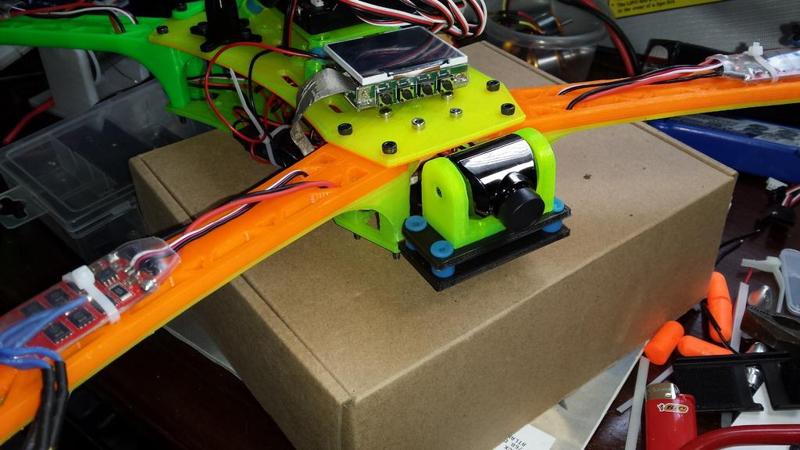 Anti-Vibration Dampening for Foxtech Horyzon HD v3 camera (or similar) for use on Spyda 500 Quad