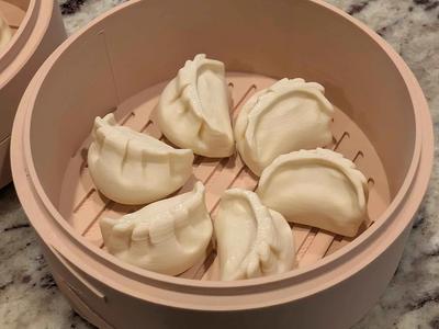 Steamed Dumplings (shui jiao 水餃) Magnets