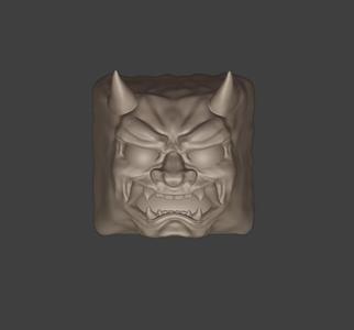 Oni Mask Keycap