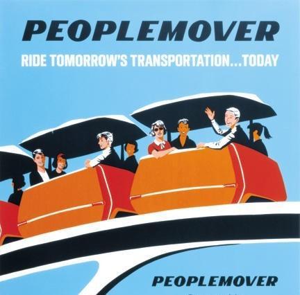 WEDway PeopleMover (Original Disneyland version)