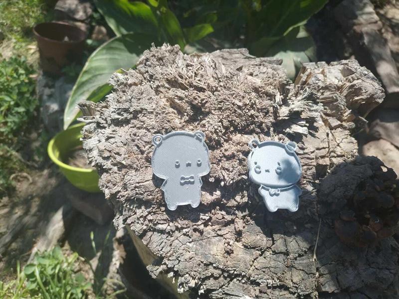 dudu and bubu keychain