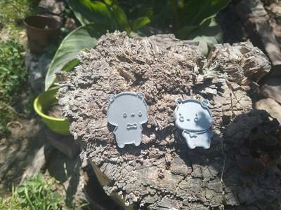 dudu and bubu keychain