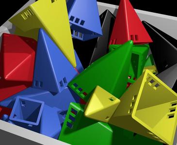 Looney Pyramids / Icehouse pieces