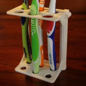 Spacetimeripples' Classical Toothbrush Holder