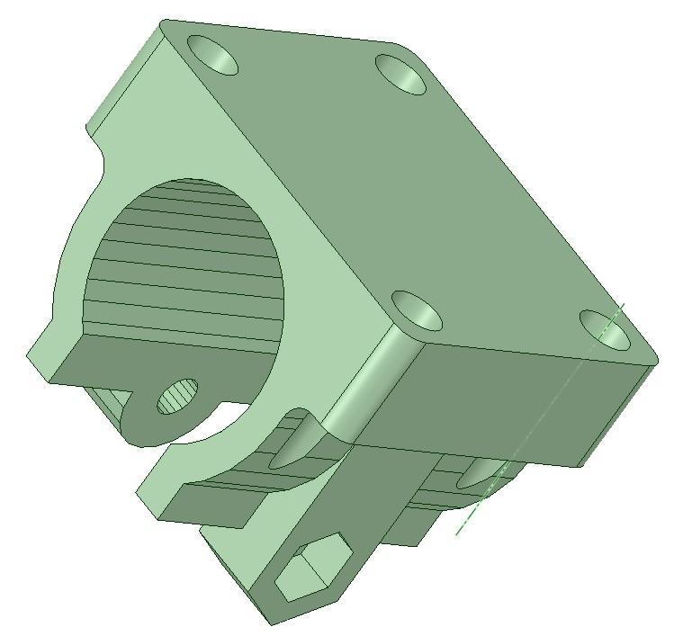 SC10UU / LM10UU bearing block