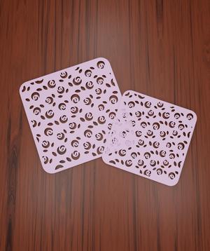 Stencil "Texture #61" (Roses)