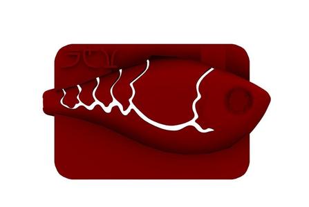 Lure Stencil - Rapala RR6 (craw11)