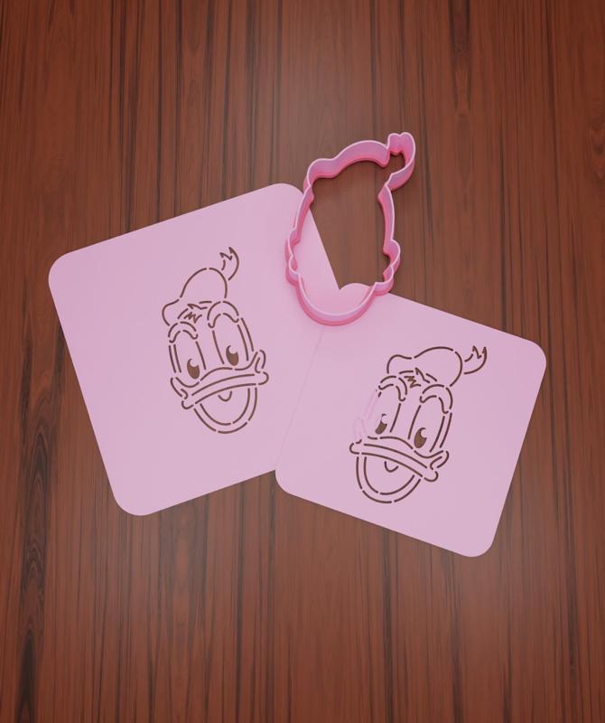 Disney Stencil "Duck Donals".