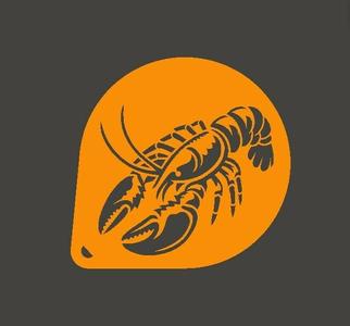 Lobster Stencil 1
