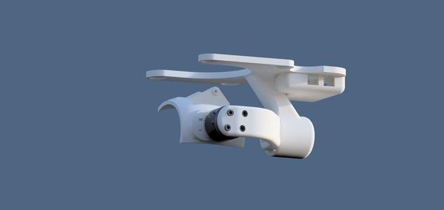 MotorPixie 2D gimbal for DJI Phantom 2 Vision (GoodLuckBuy version) - Discontinued