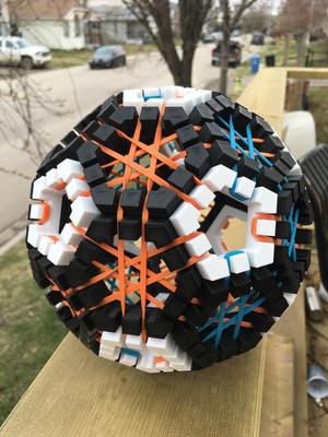Truncated Icosahedron Puzzle