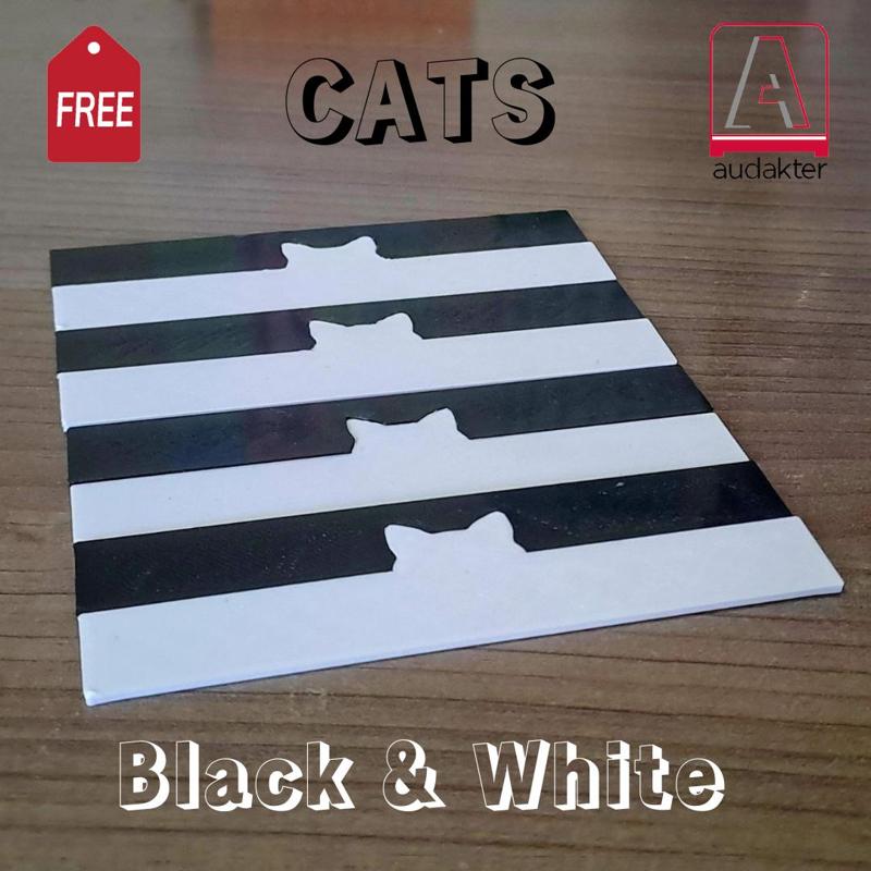 FREE Design - Gaby - Black and White cats
