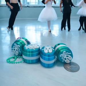 Ballet Shoes Clicky Fidget and Keychain