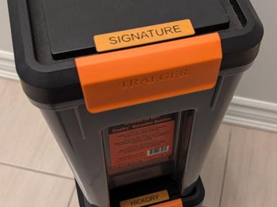 Traeger Pellet Bin Tags