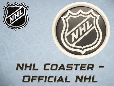 NHL Coaster – Official NHL Logo