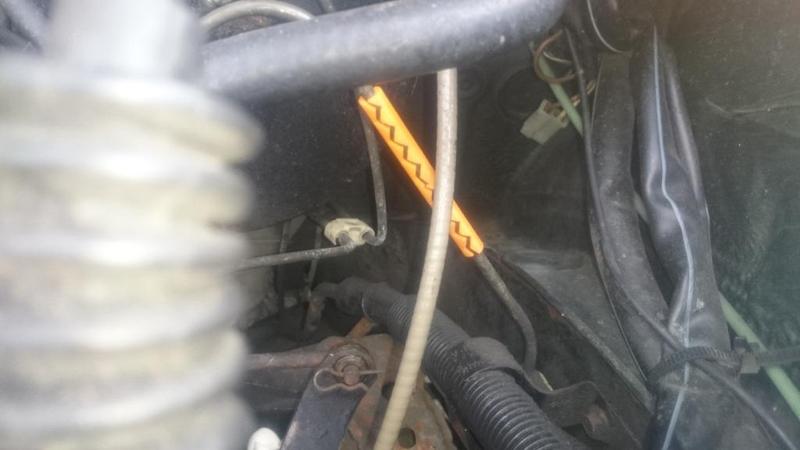 Brakeline protection for Speedometer cable Golf Mk2 (5mm brakeline)