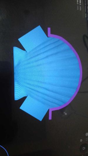 Molde para yeso en forma de Concha