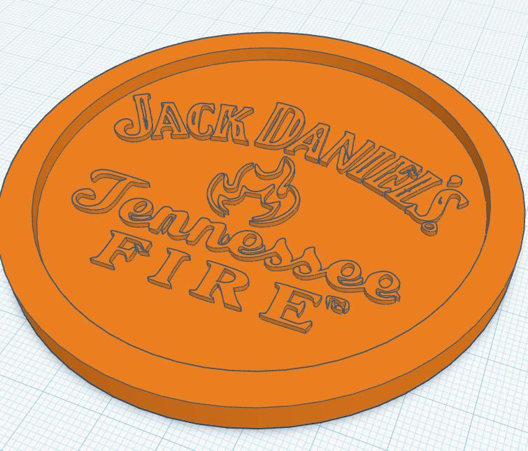 Jack Daniel's Fire coaster