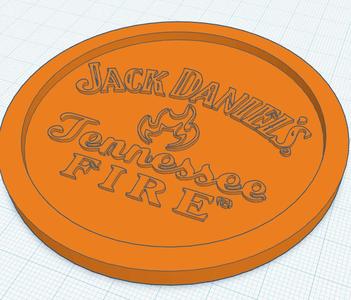 Jack Daniel's Fire coaster